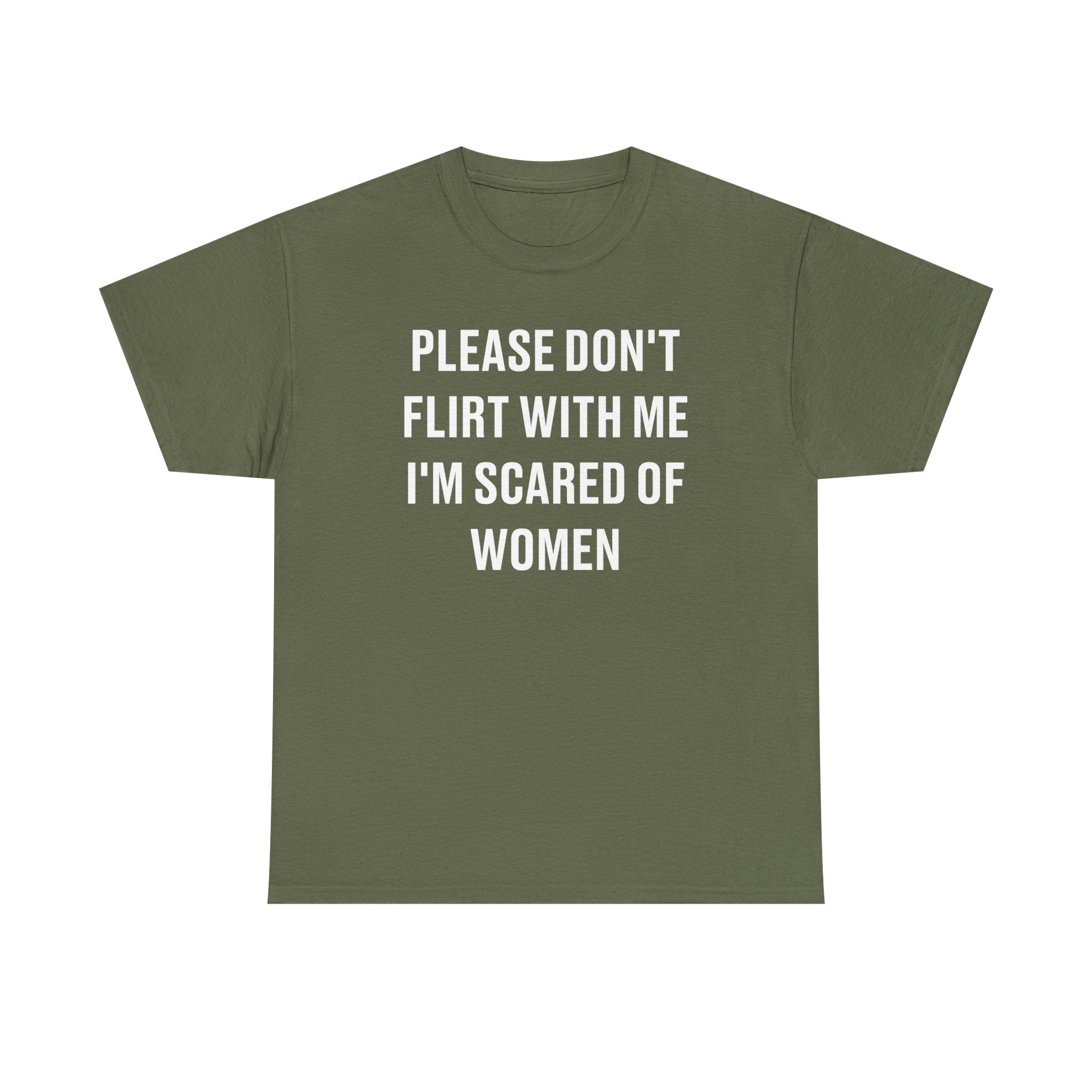 Please Don't Flirt With Me Graphic Tee