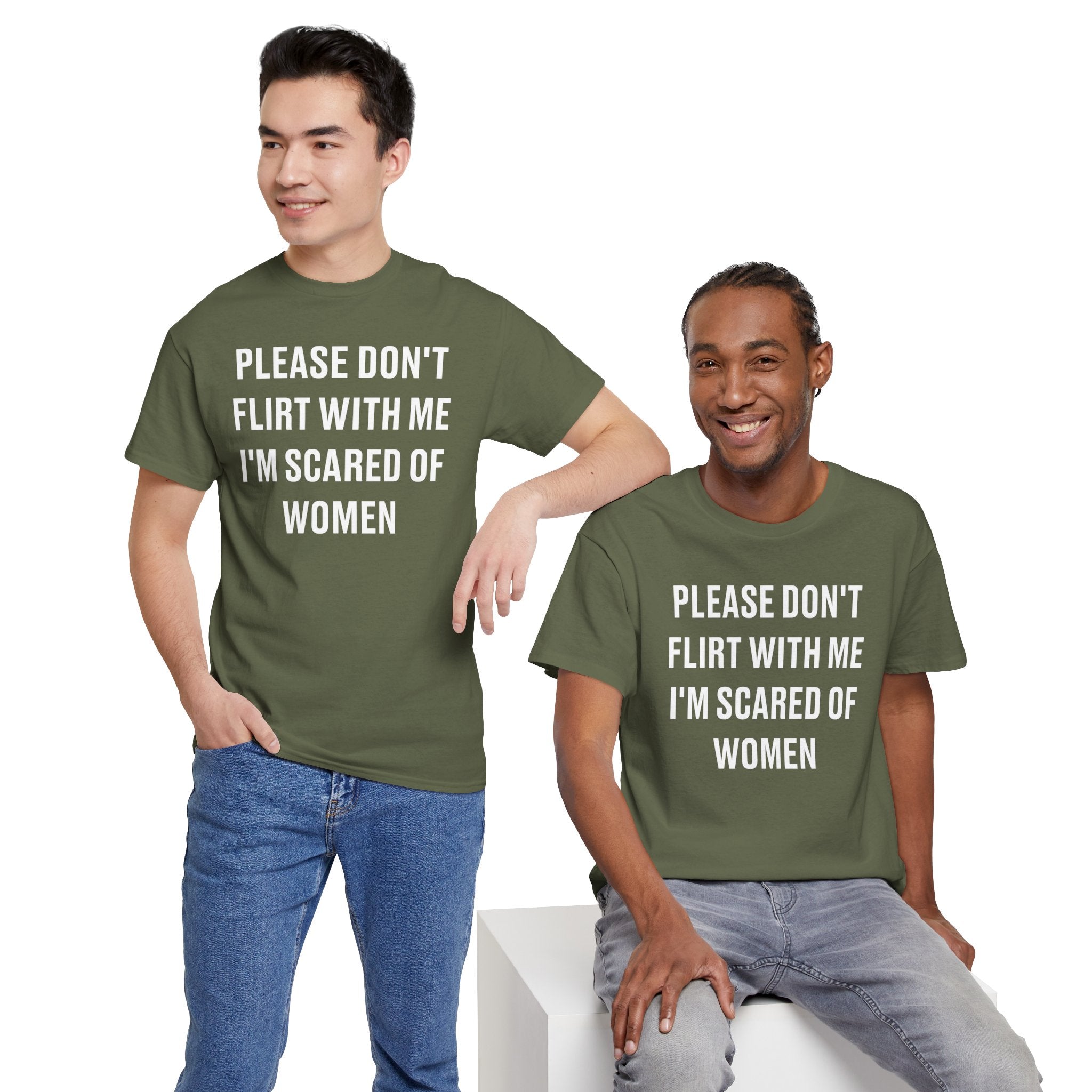 Please Don't Flirt With Me Graphic Tee
