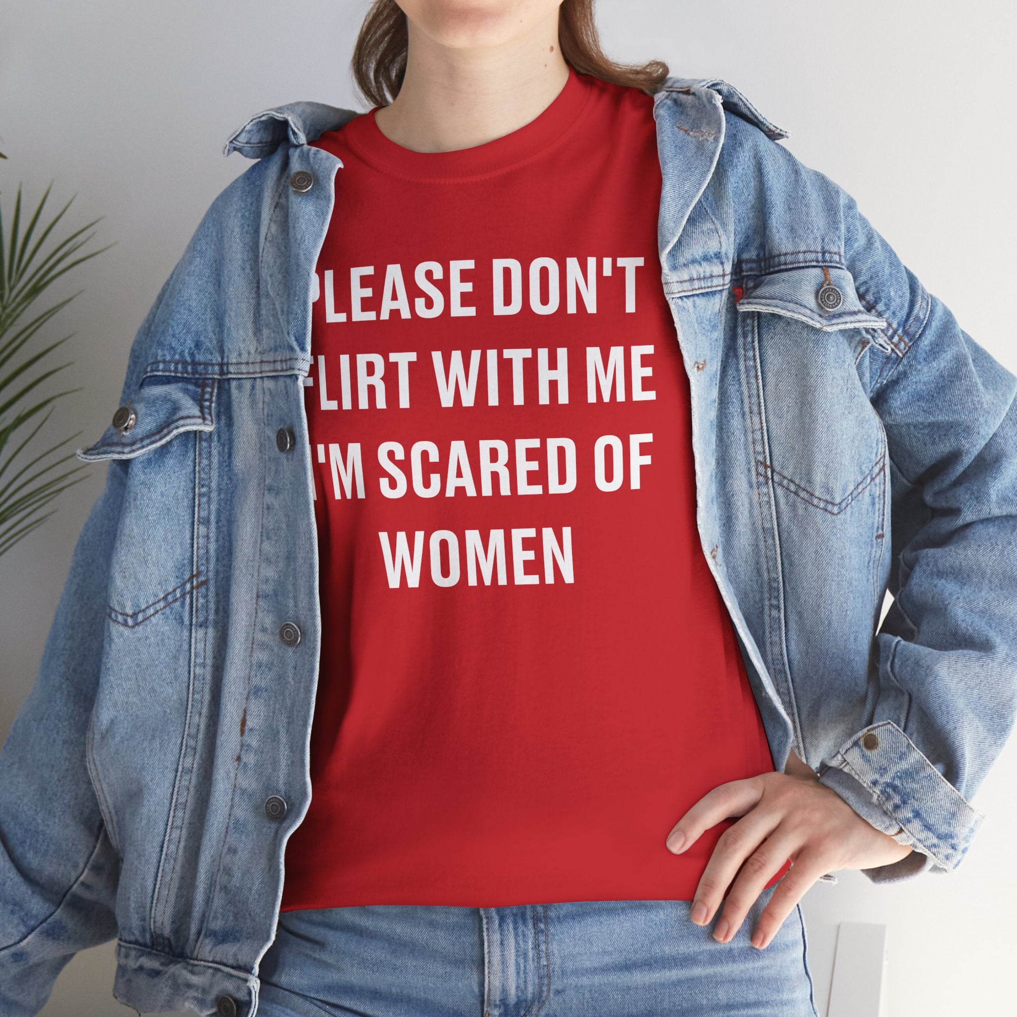 Please Don't Flirt With Me Graphic Tee