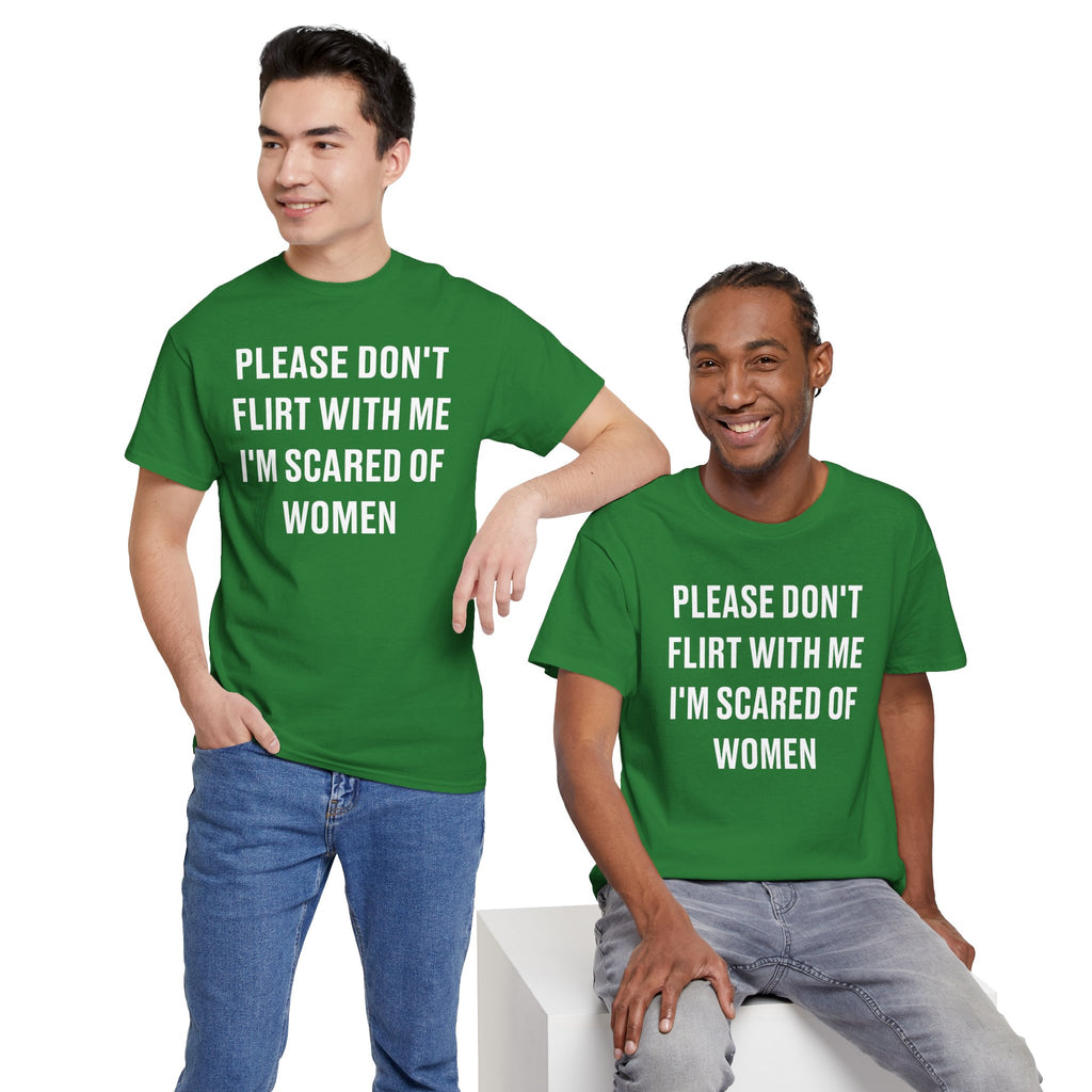 Please Don't Flirt With Me Graphic Tee