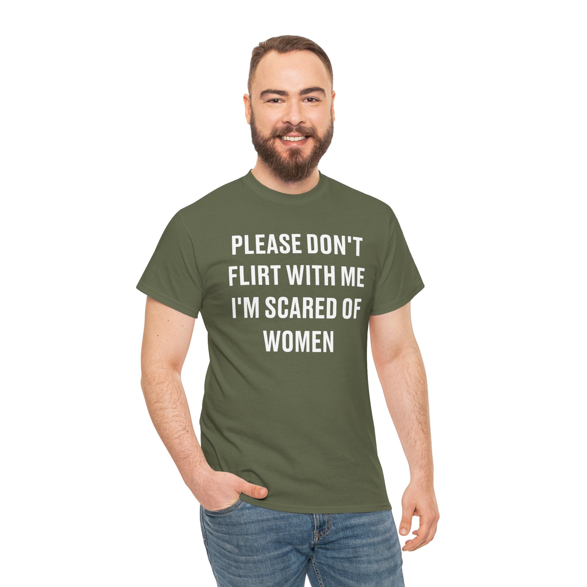 Please Don't Flirt With Me Graphic Tee