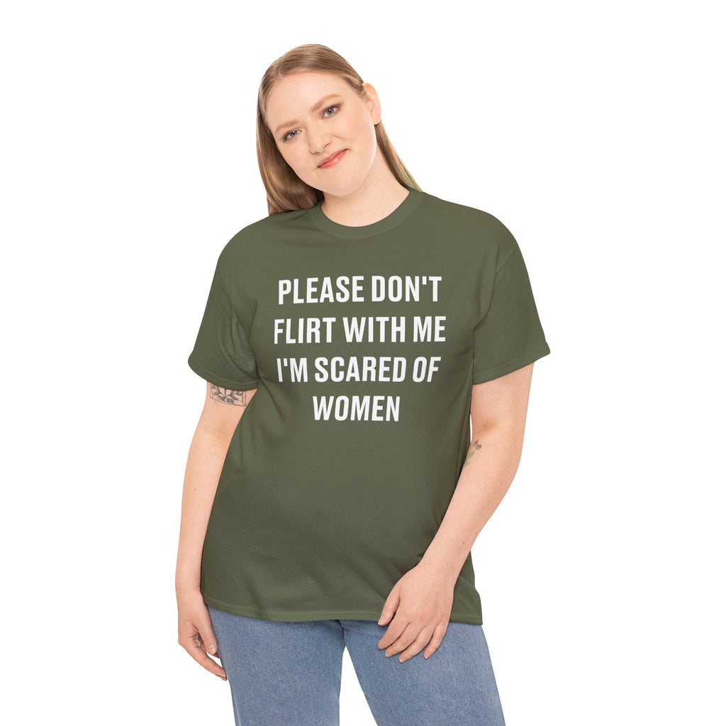 Please Don't Flirt With Me Graphic Tee