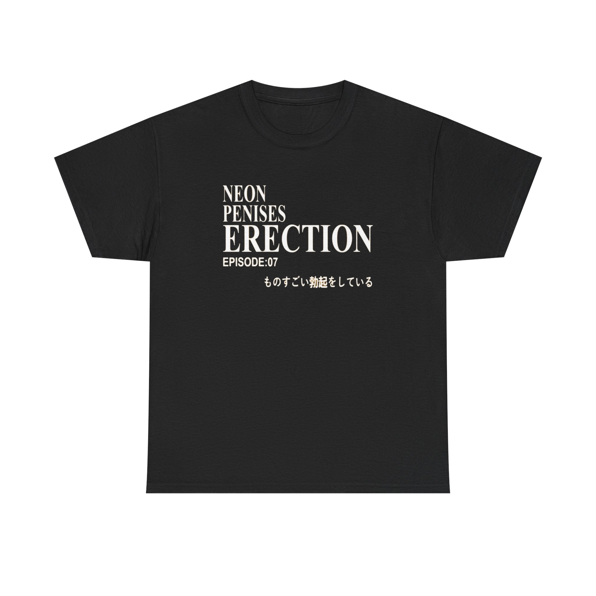 Neon Penises Erection Graphic Tee