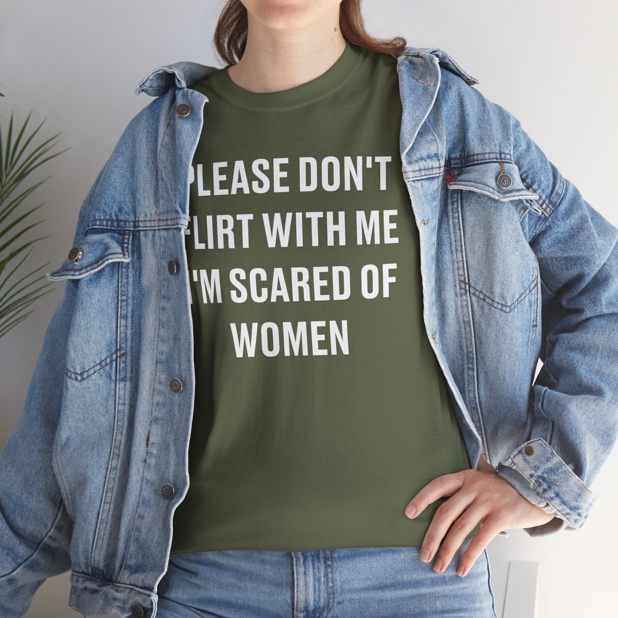 Please Don't Flirt With Me Graphic Tee