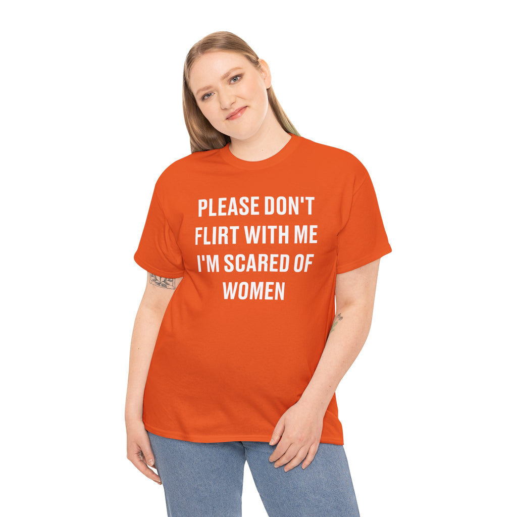 Please Don't Flirt With Me Graphic Tee