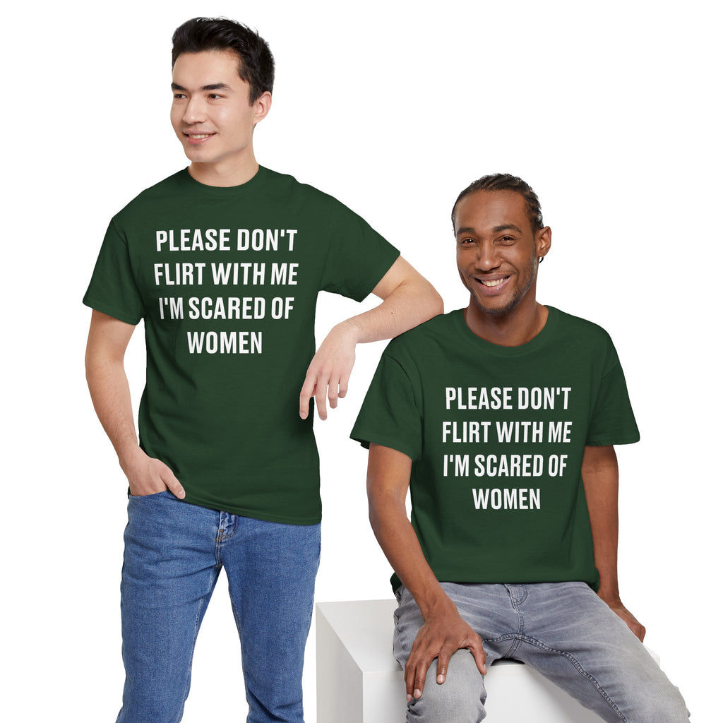 Please Don't Flirt With Me Graphic Tee