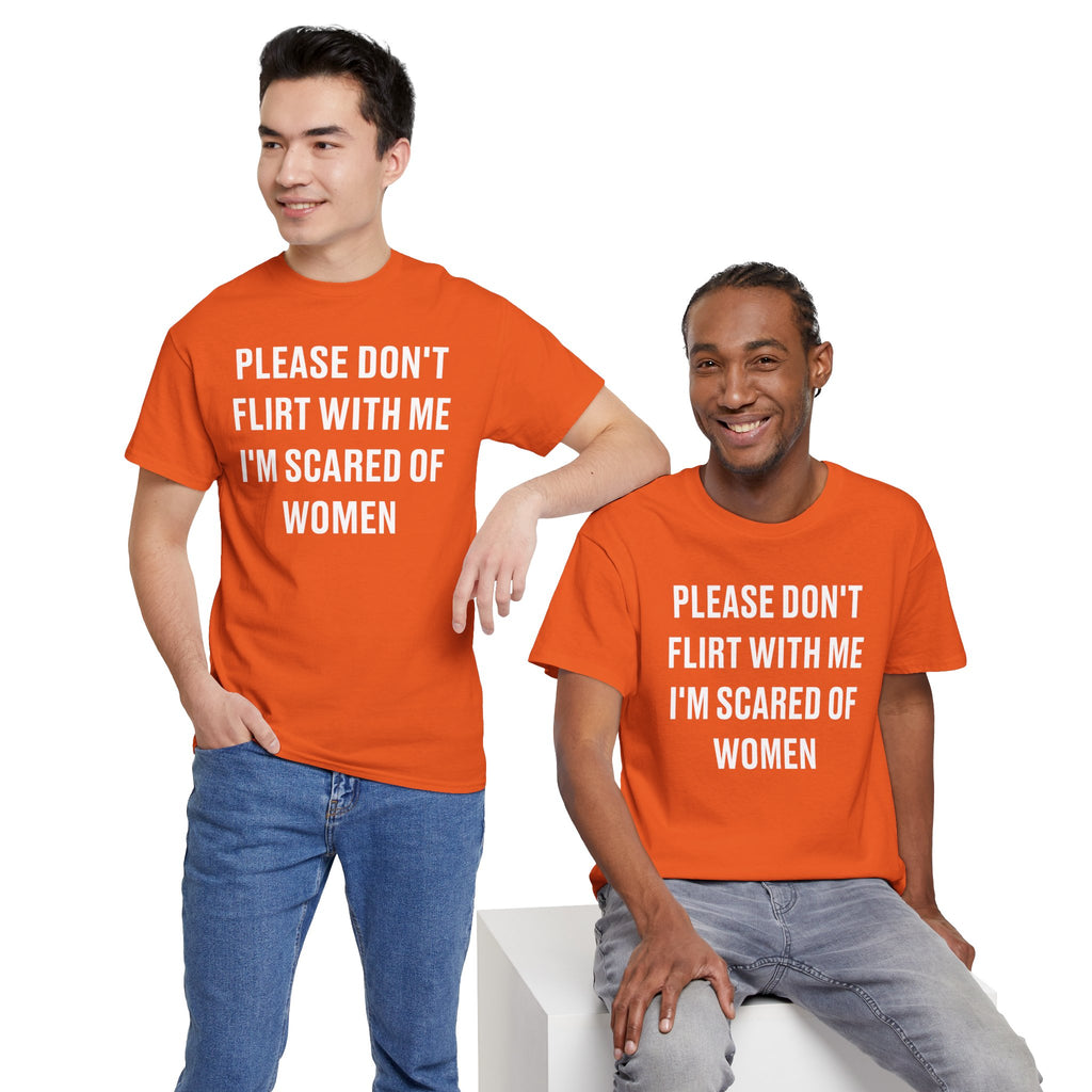 Please Don't Flirt With Me Graphic Tee
