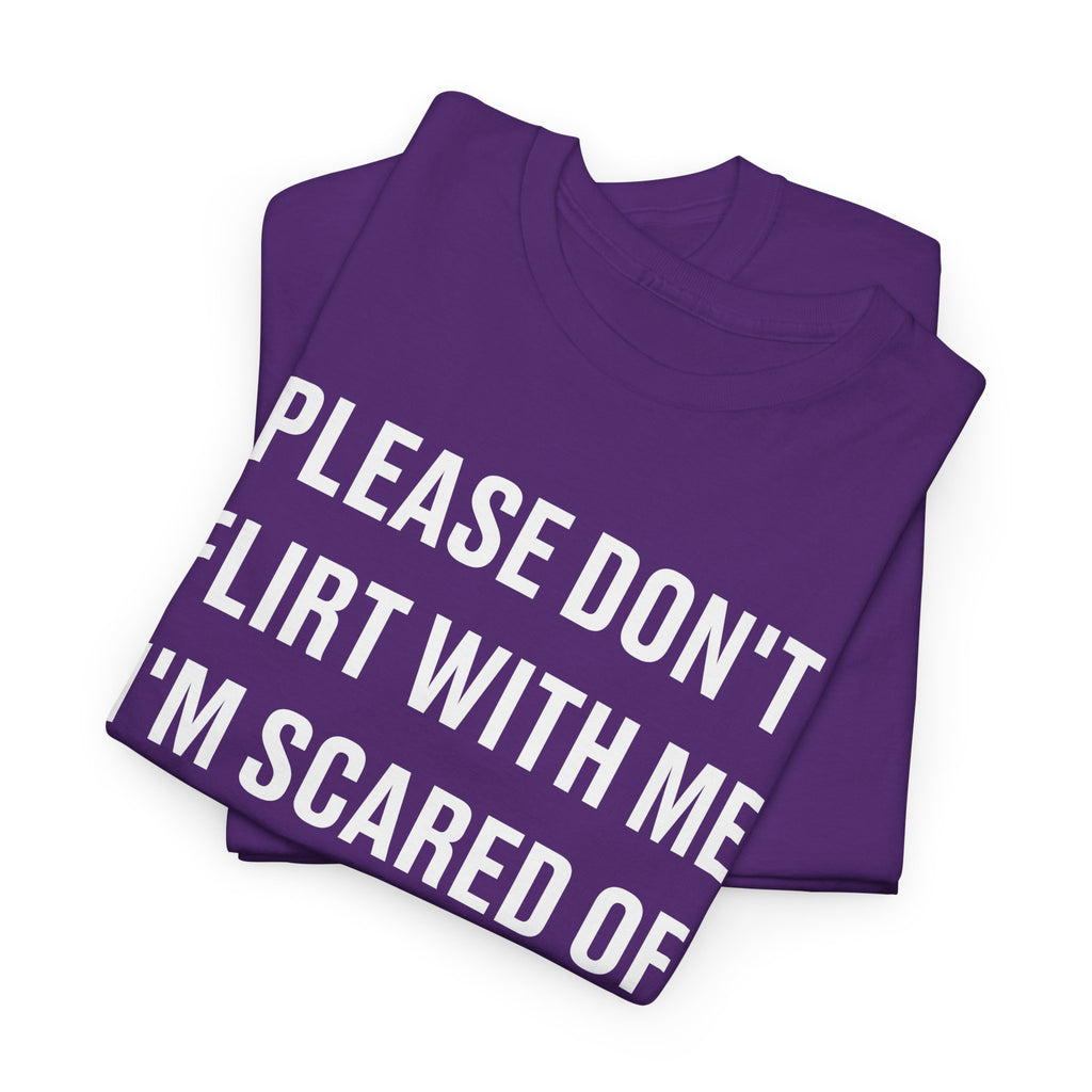 Please Don't Flirt With Me Graphic Tee