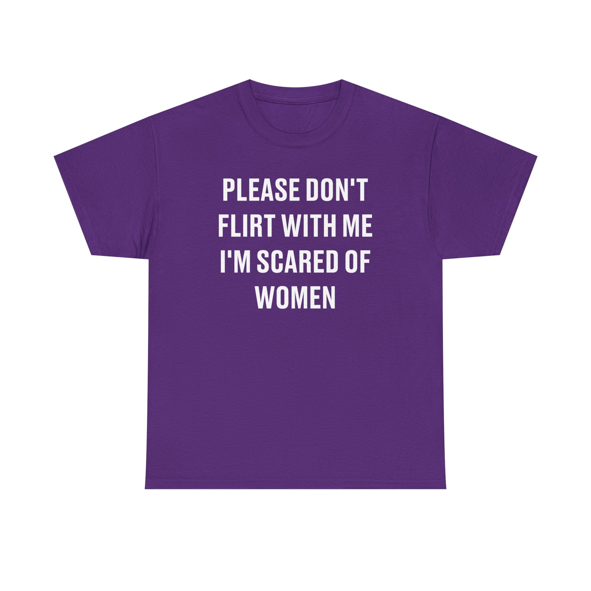 Please Don't Flirt With Me Graphic Tee