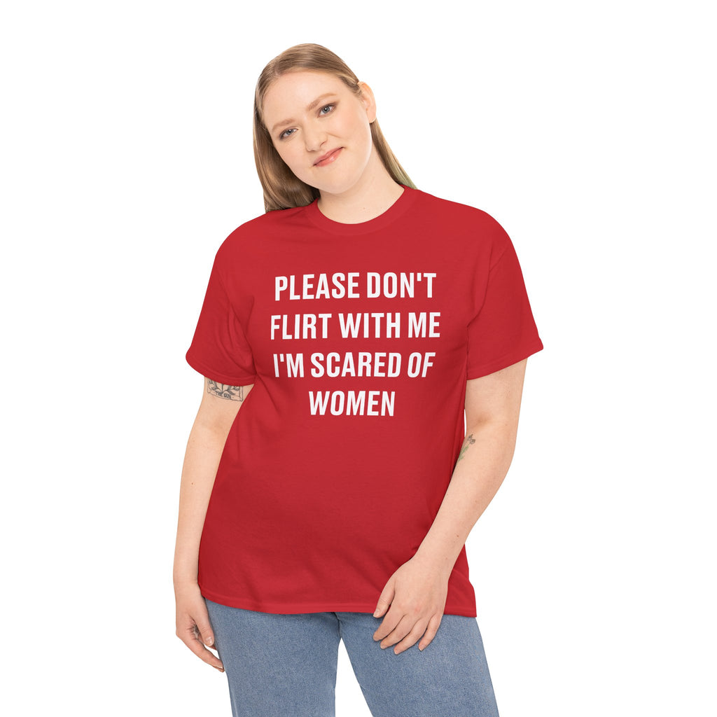 Please Don't Flirt With Me Graphic Tee
