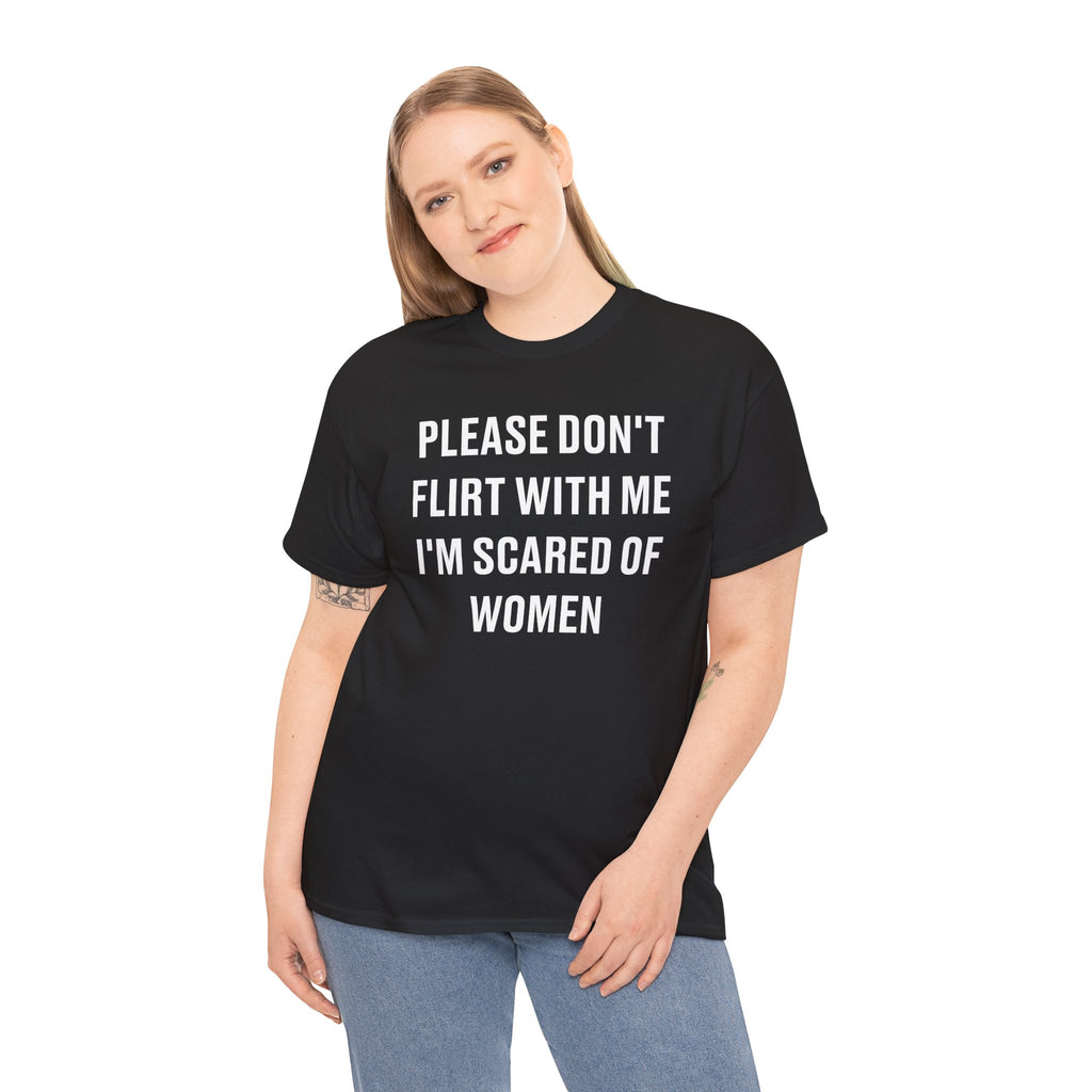 Please Don't Flirt With Me Graphic Tee