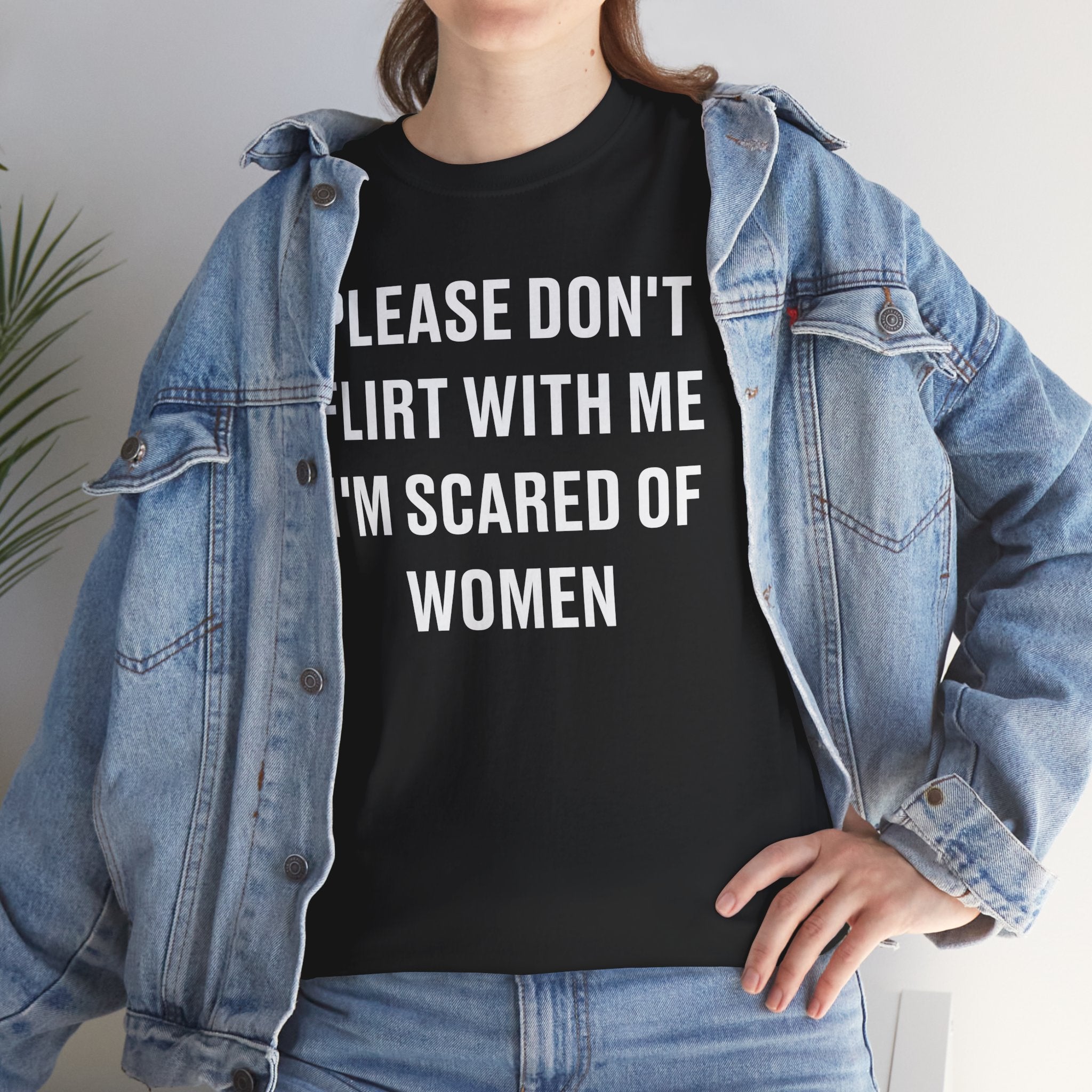 Please Don't Flirt With Me Graphic Tee