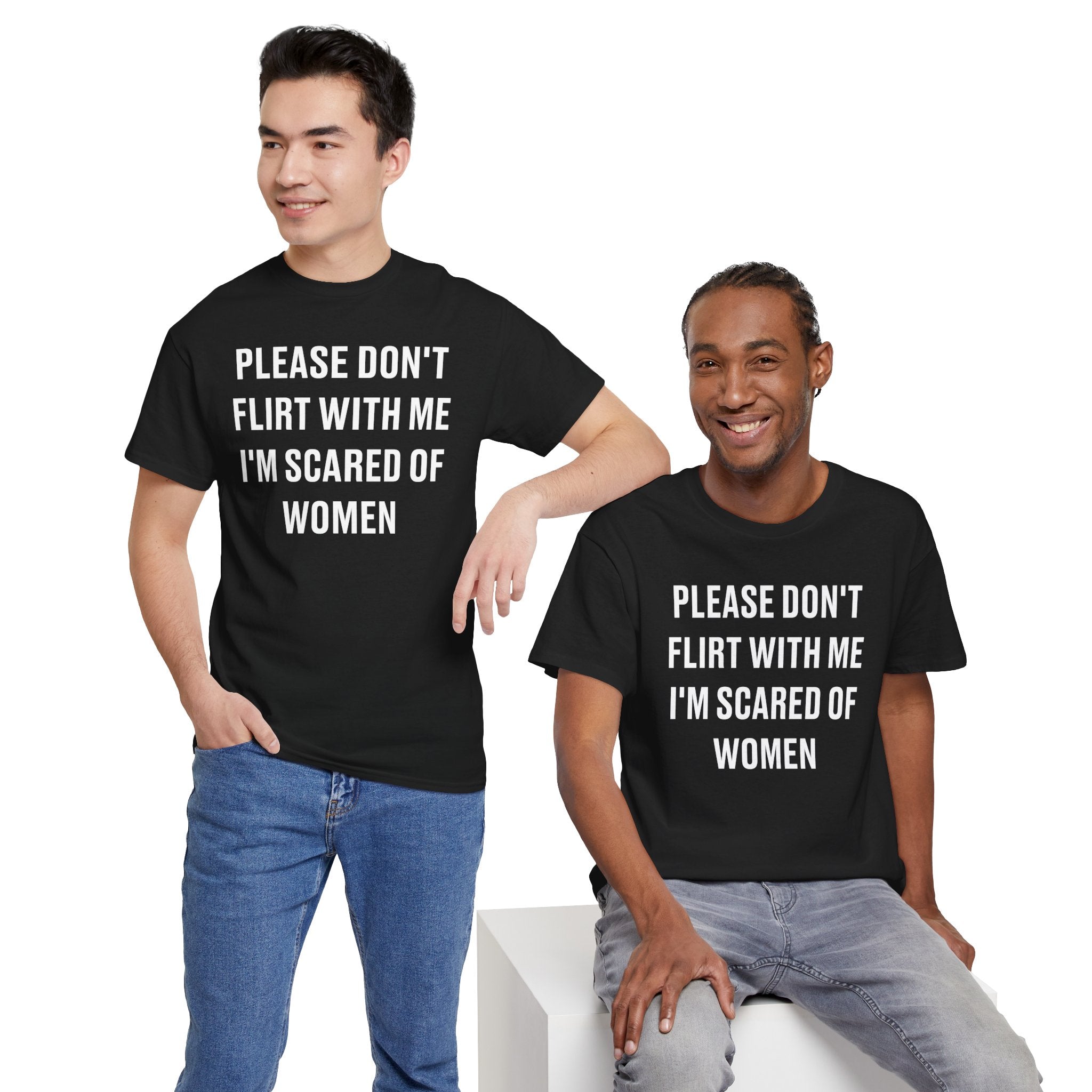 Please Don't Flirt With Me Graphic Tee