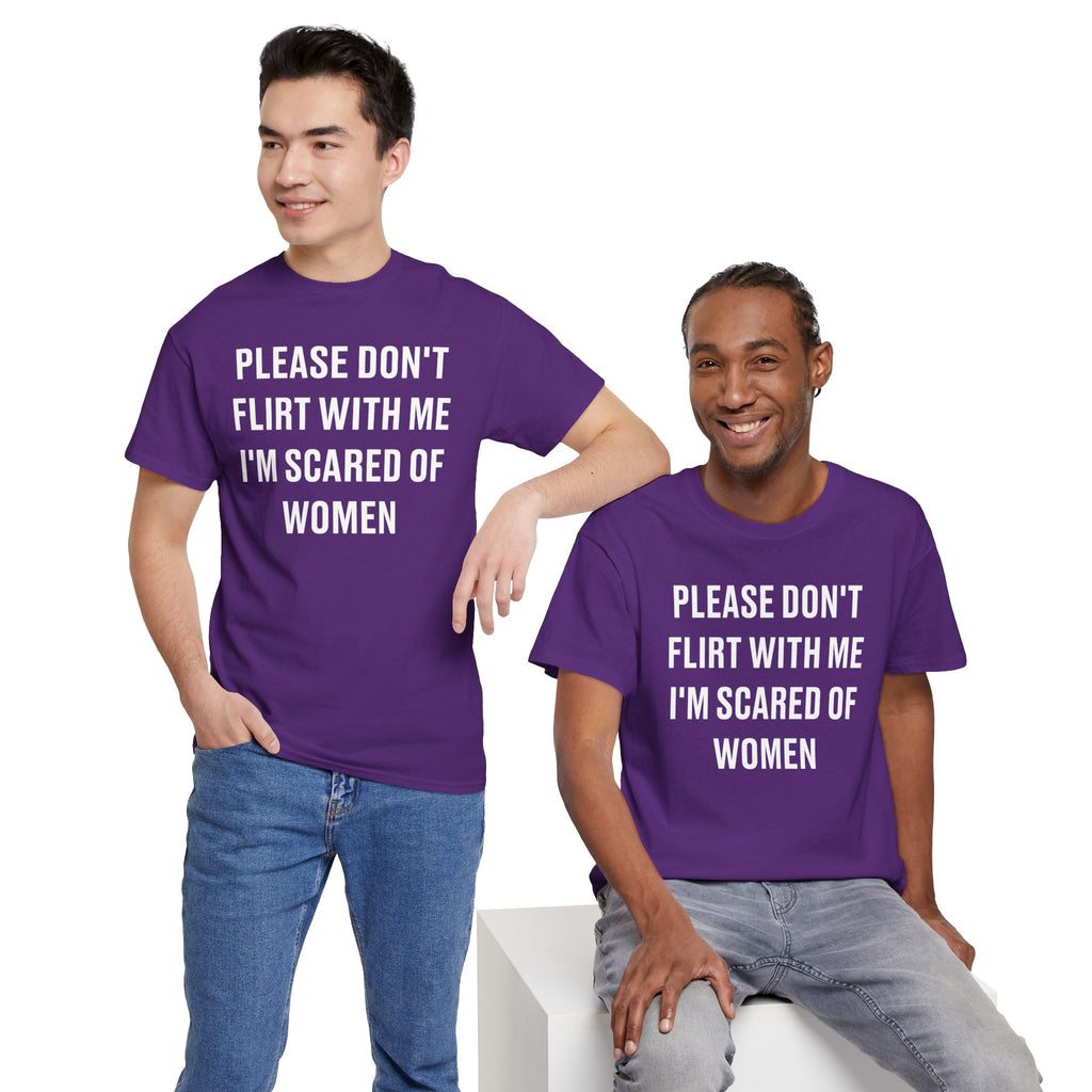 Please Don't Flirt With Me Graphic Tee